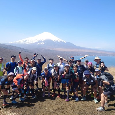 Mt.FUJI＆KAI サポートカー付き試走会（山中湖きらら～杓子山～霜山～河口湖駅まで）