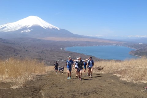 Mt.FUJI＆KAI サポートカー付き試走会（山中湖きらら～杓子山～霜山～河口湖駅まで）