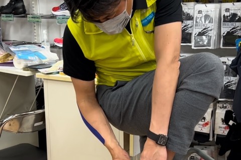 『NewｰHALE テーピング講習会 in コーベヤスポーツ三木本店』