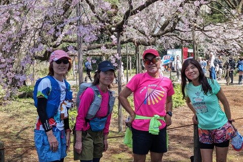 【花のお江戸・さくら名所めぐりラン(シダレザクラ)23km】