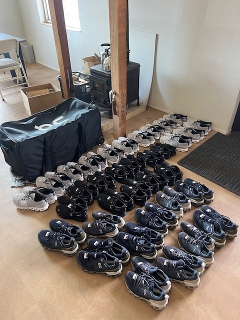 『on』の貸出シューズ