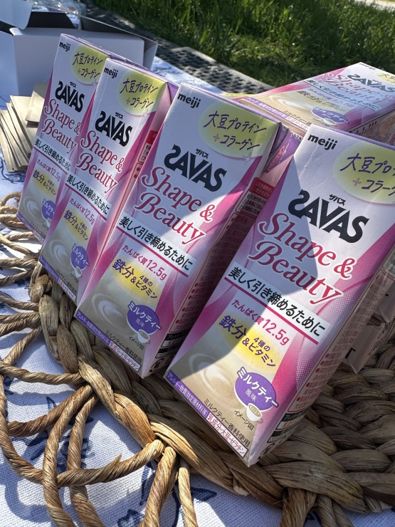 プロテインで乾杯