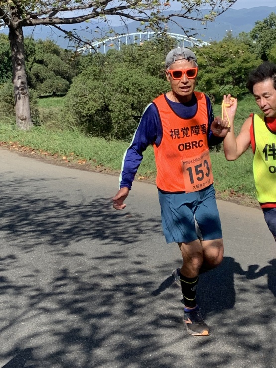 ブラインドランナー頑張って(^^)
