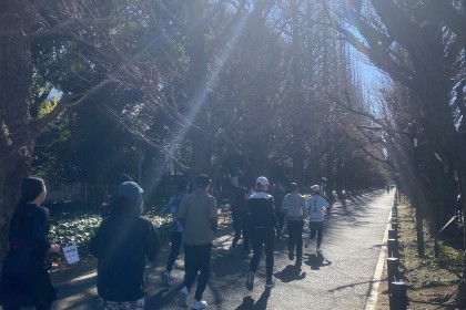 自然走　新規会員募集中　6/21代々木公園　7/13林試の森公園　9/21立川立飛界隈