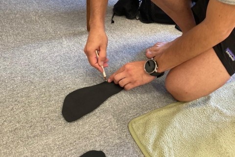 ワラーチ作製と実走会-37