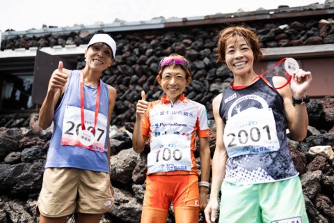 富士登山競走対策練習会（五合目コース）中・上級者向け