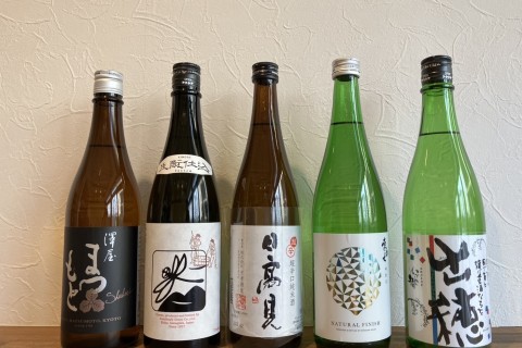 ランニング後のご褒美に、日本酒利き酒 試飲会