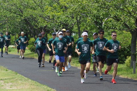 新潟シティマラソン2025　サトウ食品 餅は走るチカラランニングクラブ