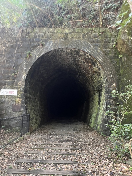 廃線コースならではのスポット！