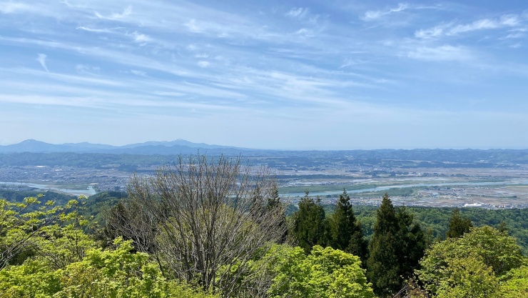 信濃川と越後平野