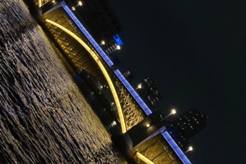 【十三夜 後の月見・墨田川十三橋ライトアップ10km】