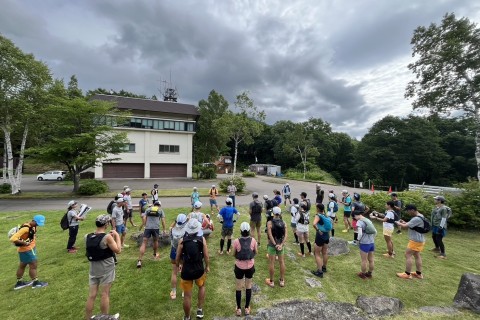 信越五岳トレイルランニングレース2025オフィシャル　コース試走キャンプ