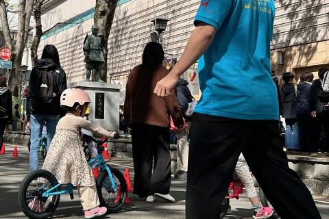 自転車に乗れない子も、うまくなりたい子も集まれ！　キッズチャレンジサイクルスクール