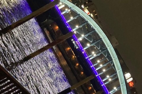 【十三夜 後の月見・墨田川十三橋ライトアップ10km】