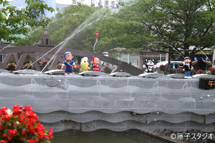 ハットリくんからくり時計