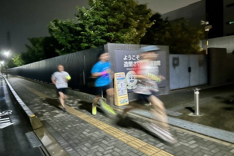 彩のランニング練習会（第37回）インターバル走 2km + 2km + 1km + 400m x 2