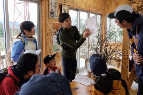 ナビゲーション講習 　by伊藤樹  in 猿投山