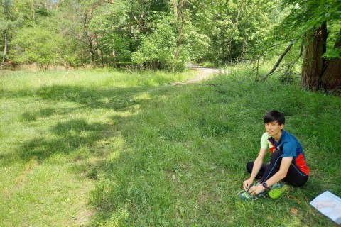 ナビゲーション講習 　by伊藤樹  in 猿投山