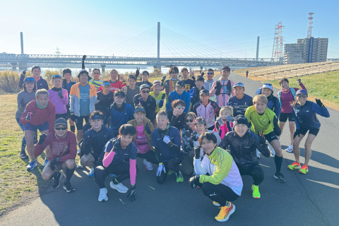DAC新年走り初め40Kラン《設定ペース5分00秒》