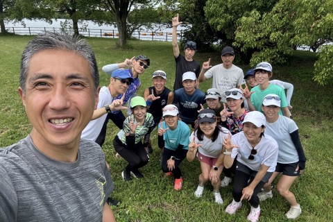 彩湖で距離走！初心者ランナーに優しい！周回コースで安心して脚づくり