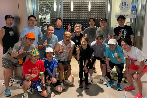 ナツキ練！1000m×5本 インターバルin二重橋 3/5(木)19:30～【サブ3.5～４】