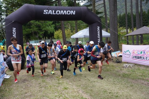 ふくしま２時間耐久ミニトレイル駅伝大会（鏡石町）in岩瀬牧場大会