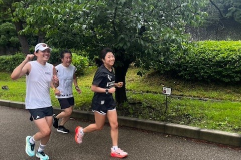 ランステ：いよいよシーズン！「30キロペース走＠皇居」(キロ7分半超10キロ併設）９月(2)