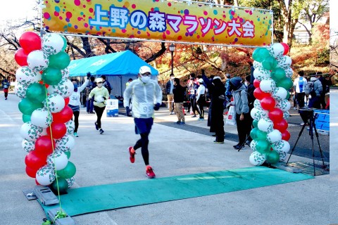 『New Year 上野の森20kmマラソン・10kmマラソン』ボランティア