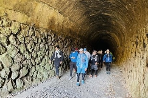 廃線ハイクと武田尾トレイルラン