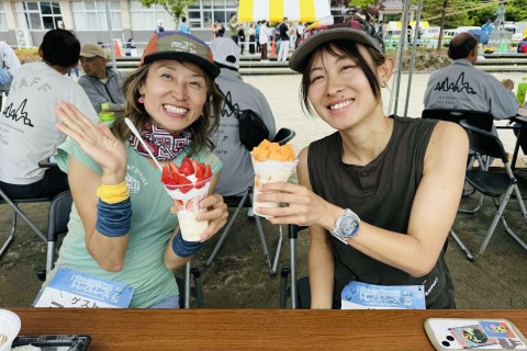 ミキティと富士登山競争試走会