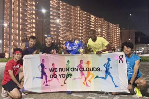 彩のランニング練習会（第36回）ミドルインターバル走 1000m ×4 セット + 400m x 2