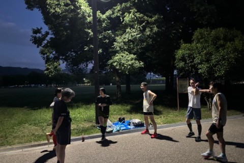 7/10(木)【チームガチキタ連習会＠深北緑地】3000/2000/1000