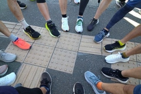 F&Sプロジェクト第６弾　福岡マラソンコース試走会　われらゴールラインを越える　7分ペース参加料無料