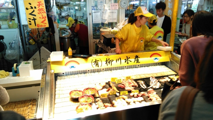 唐戸市場楽しい！