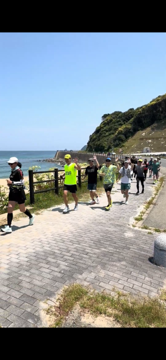 福岡マラソンコース試走