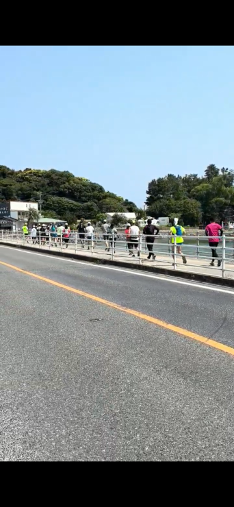 海岸線ランニングは気持ちいい！