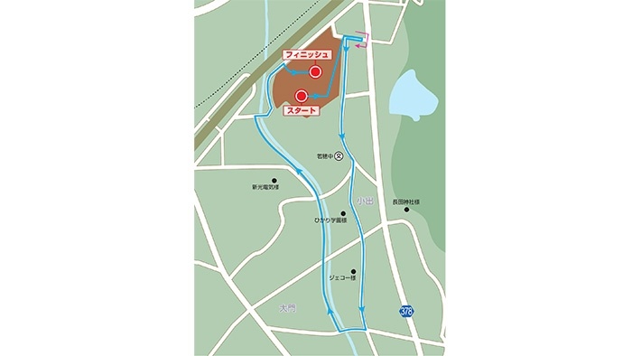 第12回ながのとびっくランinわかほ 3kmコース