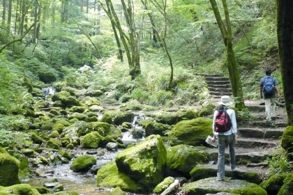 大人の夏休み。青梅の御嶽(御岳)山 ハイキング。