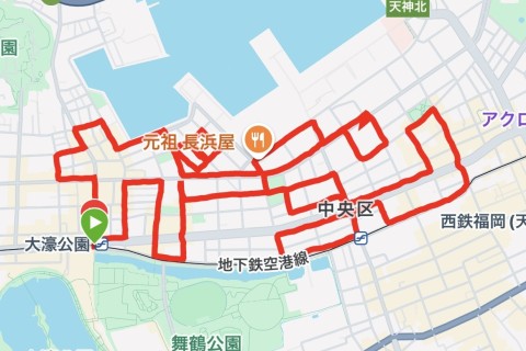 GARMIN × échelle【1部】  お絵かきラン