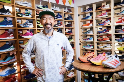 Sunset Long Running シューズアドバイザー藤原が講師