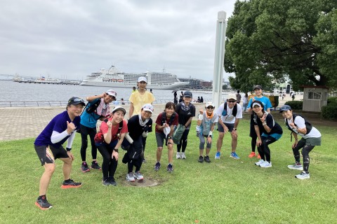 【コース試走】チャレンジ！マラソン大会コース試走!!　横浜Mダイジェスト版（約21K）