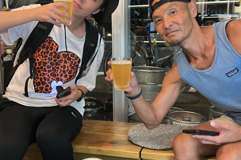 ビールを飲むためにランニング