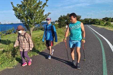 ランと合同開催☆2/22(SUN)7時☆手賀大橋下からスタート1時間半