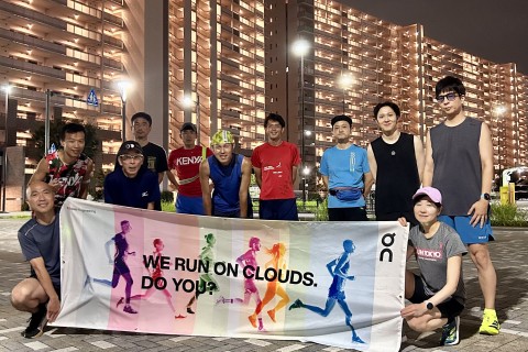 彩のランニング練習会（第38回）ミドルインターバル走 1000m×5本
