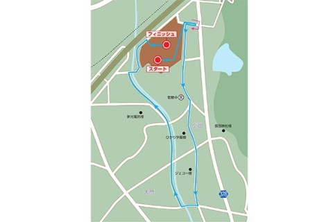 第12回ながのとびっくランinわかほ 3kmコース