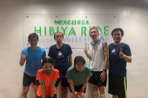 皇居3周 ペース走(キロ5分半＆6分) 8月：ランステ®公認練習会＠ヒビヤライド