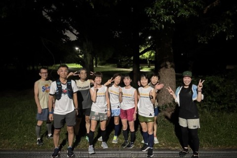 8/27(水)【チームソトアソビ連習会＠深北緑地】3,000m走～チームウエアDAY～