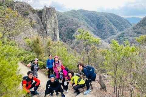 百丈岩とチャレンジ北摂里山トレイルラン