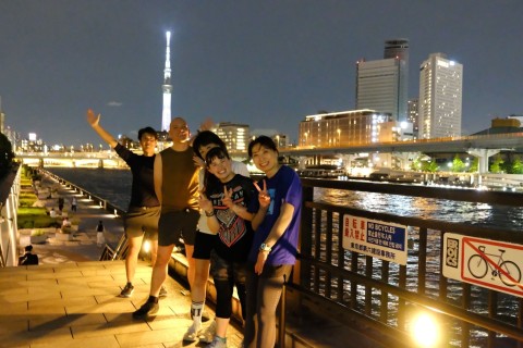 8月 Night Walk《STRIDE LAB 東京本店》