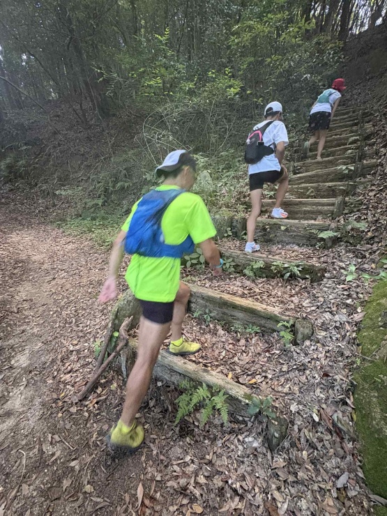 登りはトレイルの醍醐味